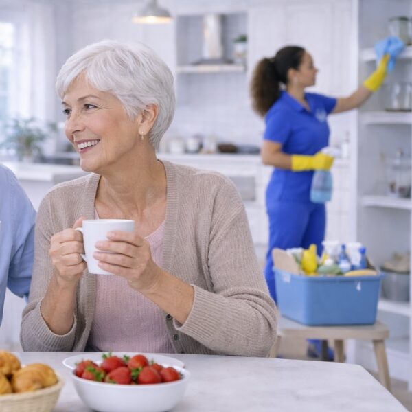 Our apartment cleaning service helps maintain a clean and comfortable living space.